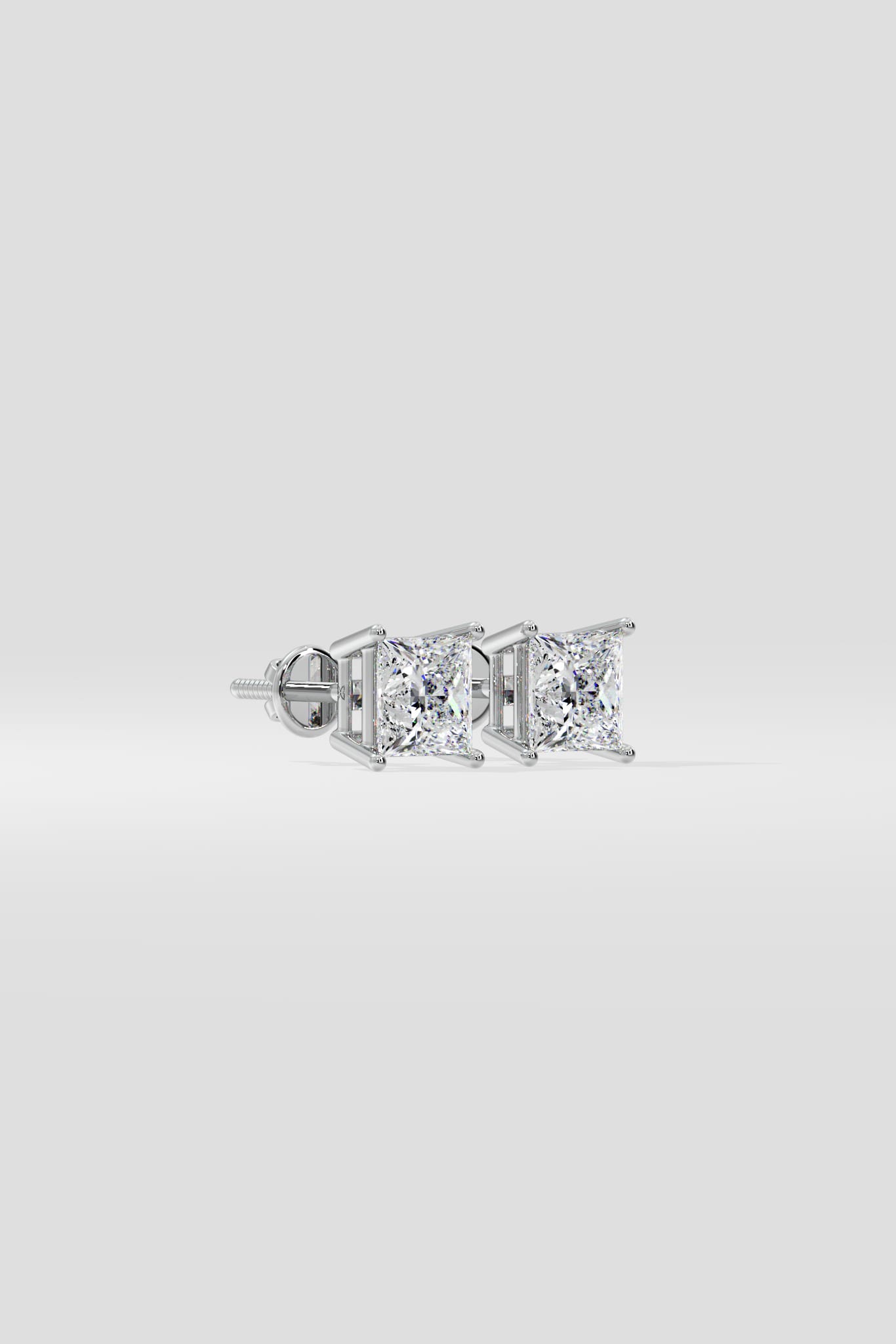 1 Ct Princess Studs - House of Quadri