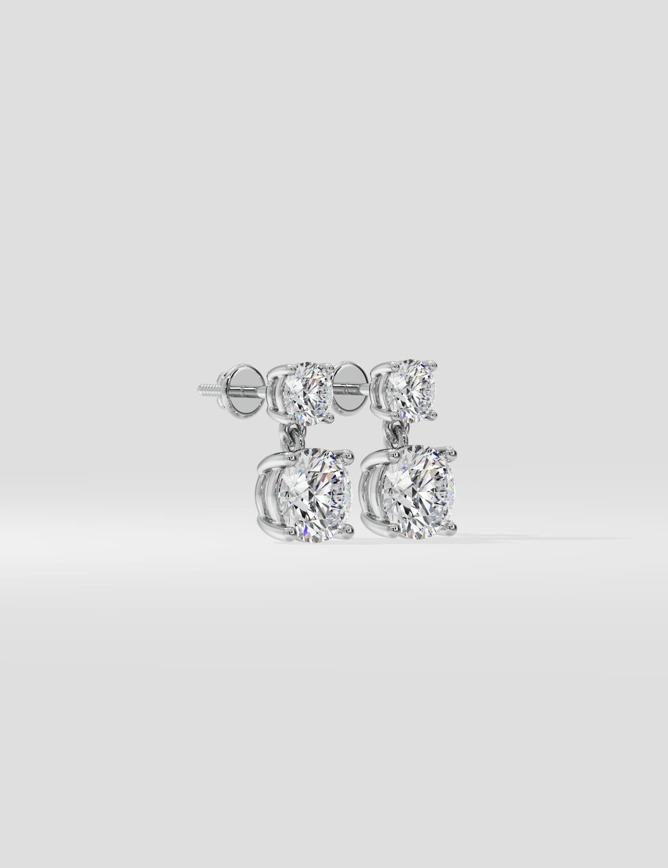 2 ct Akoya Drop Earrings - House of Quadri