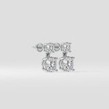 2 ct Akoya Drop Earrings