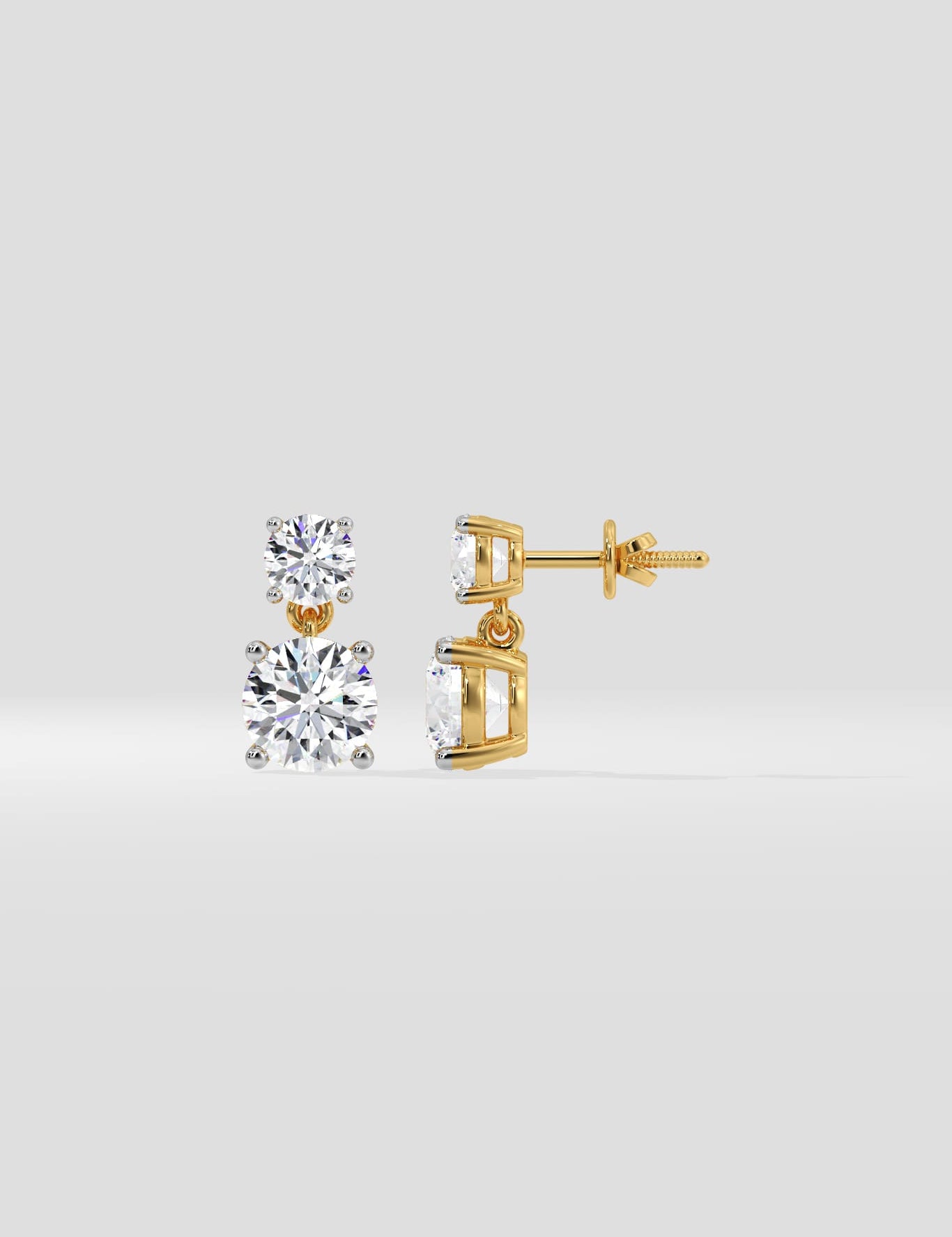 2 ct Akoya Drop Earrings - House of Quadri