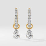 Beyond Mini-Hoop Danglers - House Of Quadri