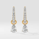 Beyond Mini-Hoop Danglers - House Of Quadri