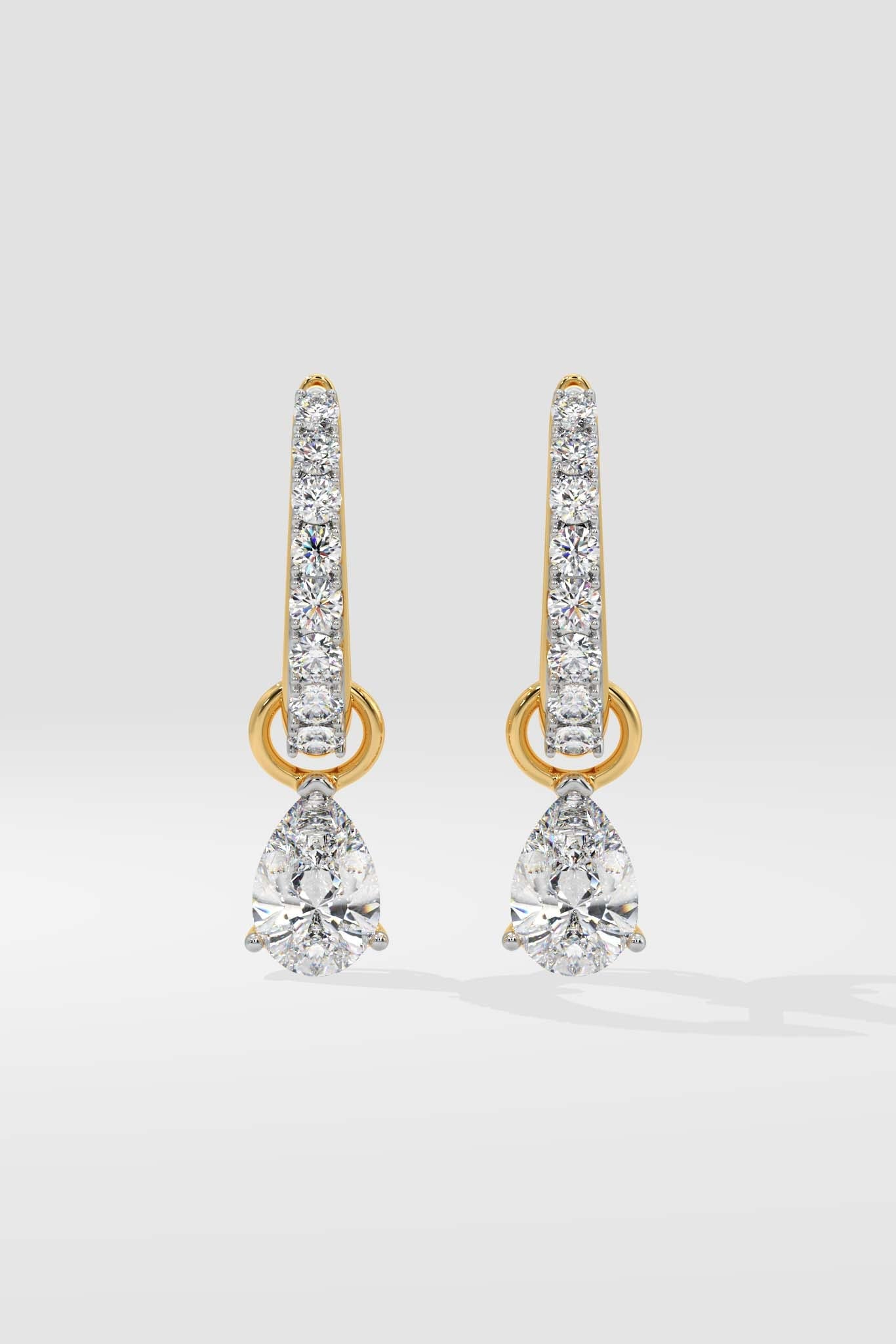 Beyond Mini-Hoop Danglers - House Of Quadri