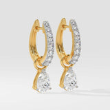 Beyond Mini-Hoop Danglers - House Of Quadri