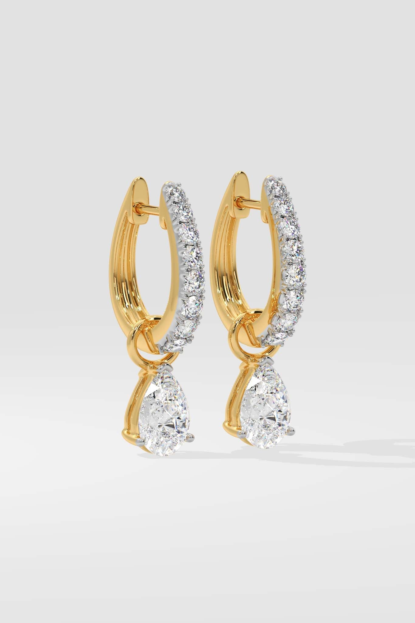 Beyond Mini-Hoop Danglers - House Of Quadri