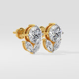 2 ct Bouquet Earrings