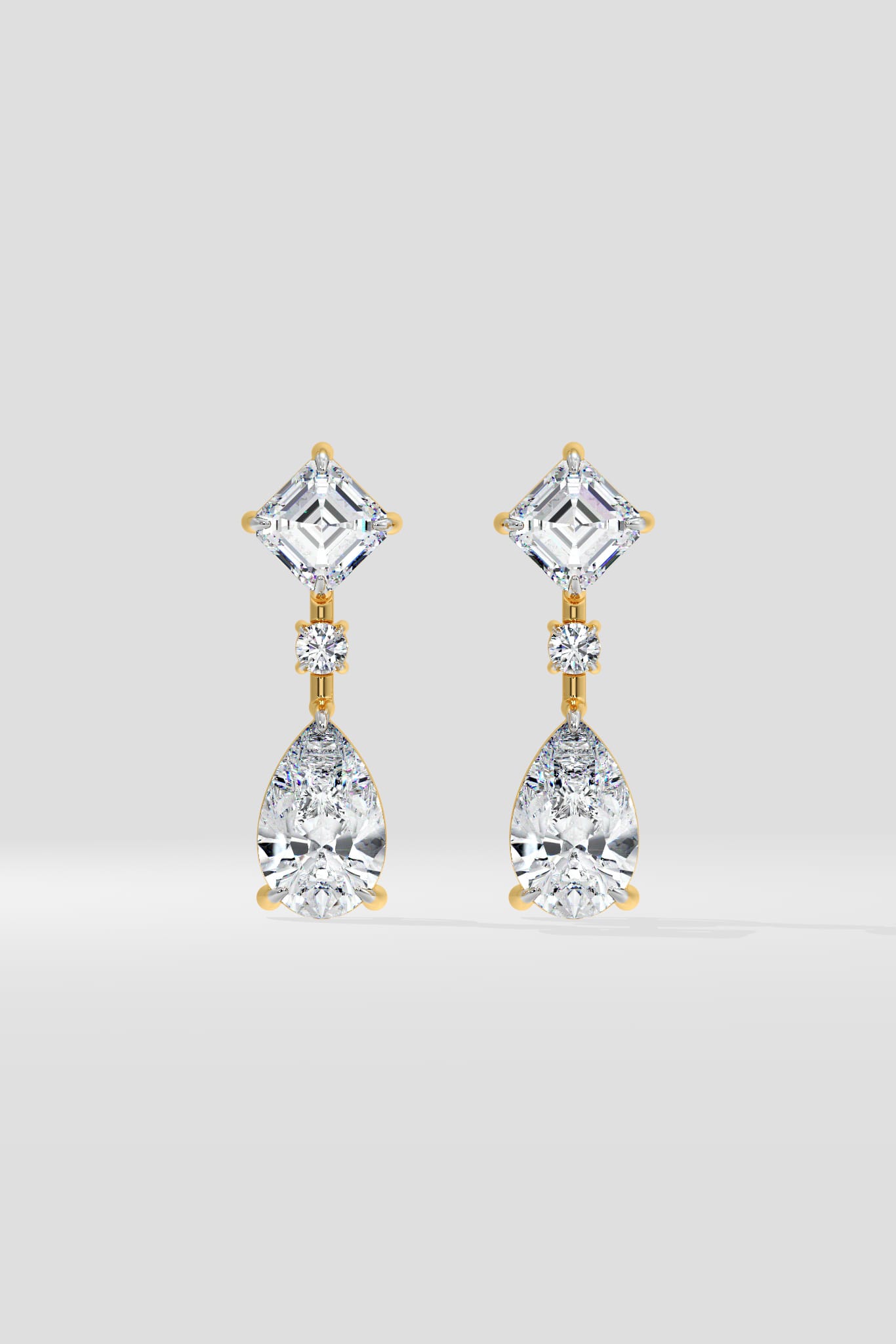 3 ct Pear Jardin Drops - House of Quadri