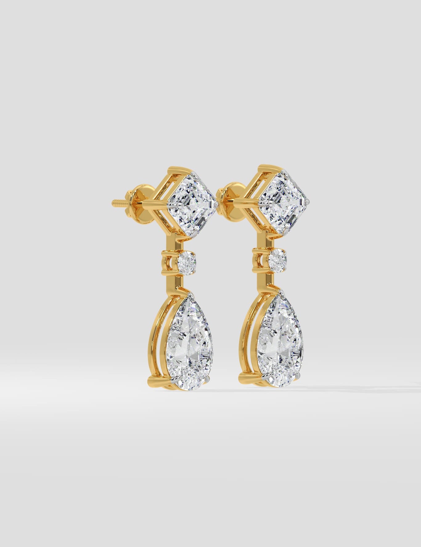 3 ct Pear Jardin Drops - House of Quadri