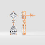 3 ct Pear Jardin Drops - House of Quadri