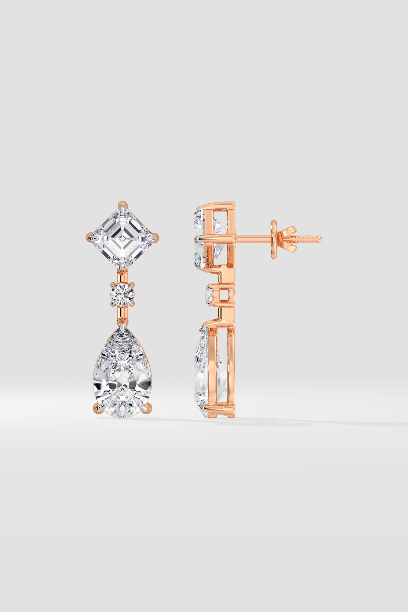 3 ct Pear Jardin Drops - House of Quadri