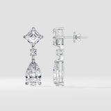 3 ct Pear Jardin Drops - House of Quadri