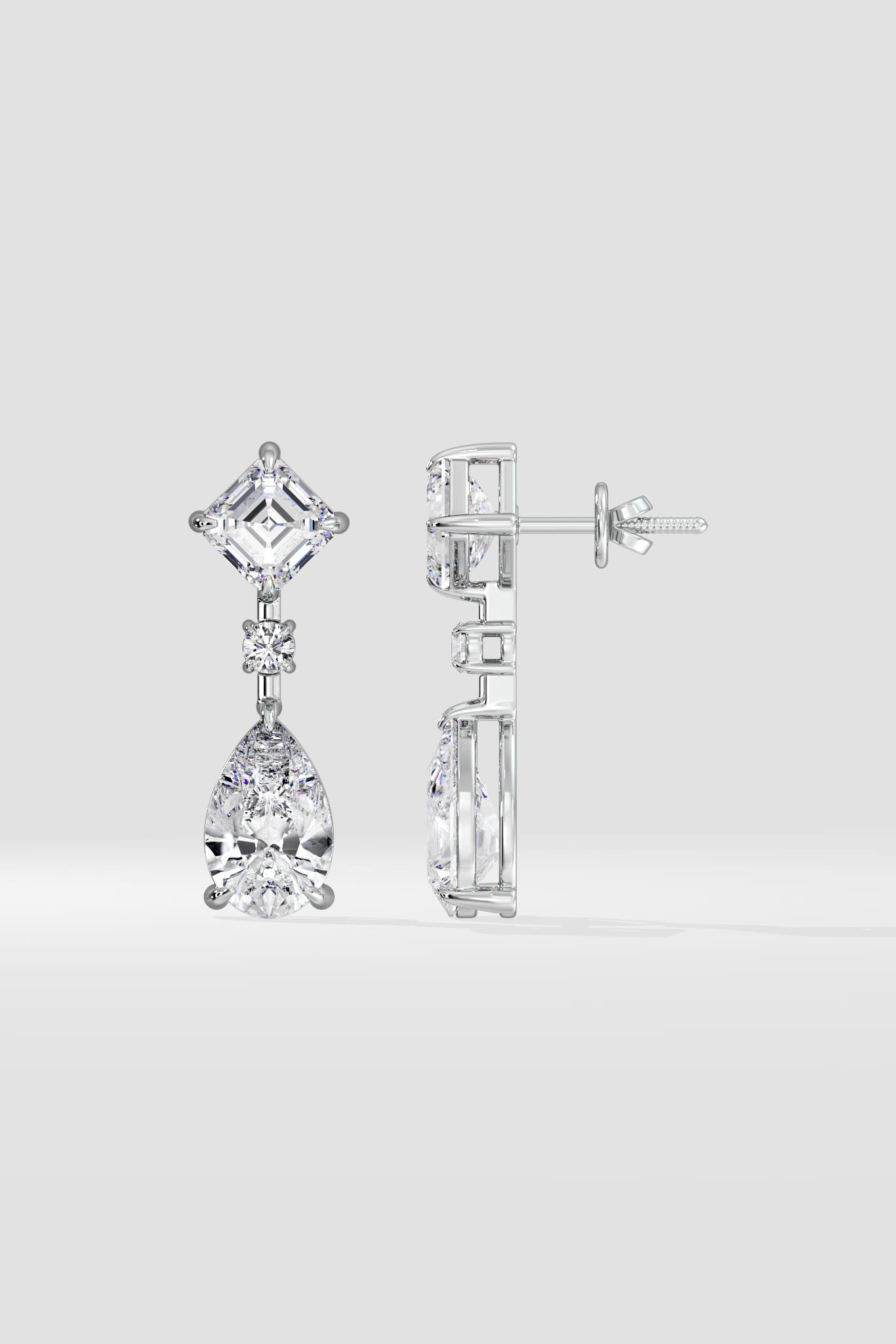 3 ct Pear Jardin Drops - House of Quadri