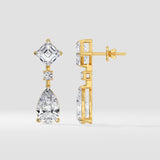 3 ct Pear Jardin Drops - House of Quadri