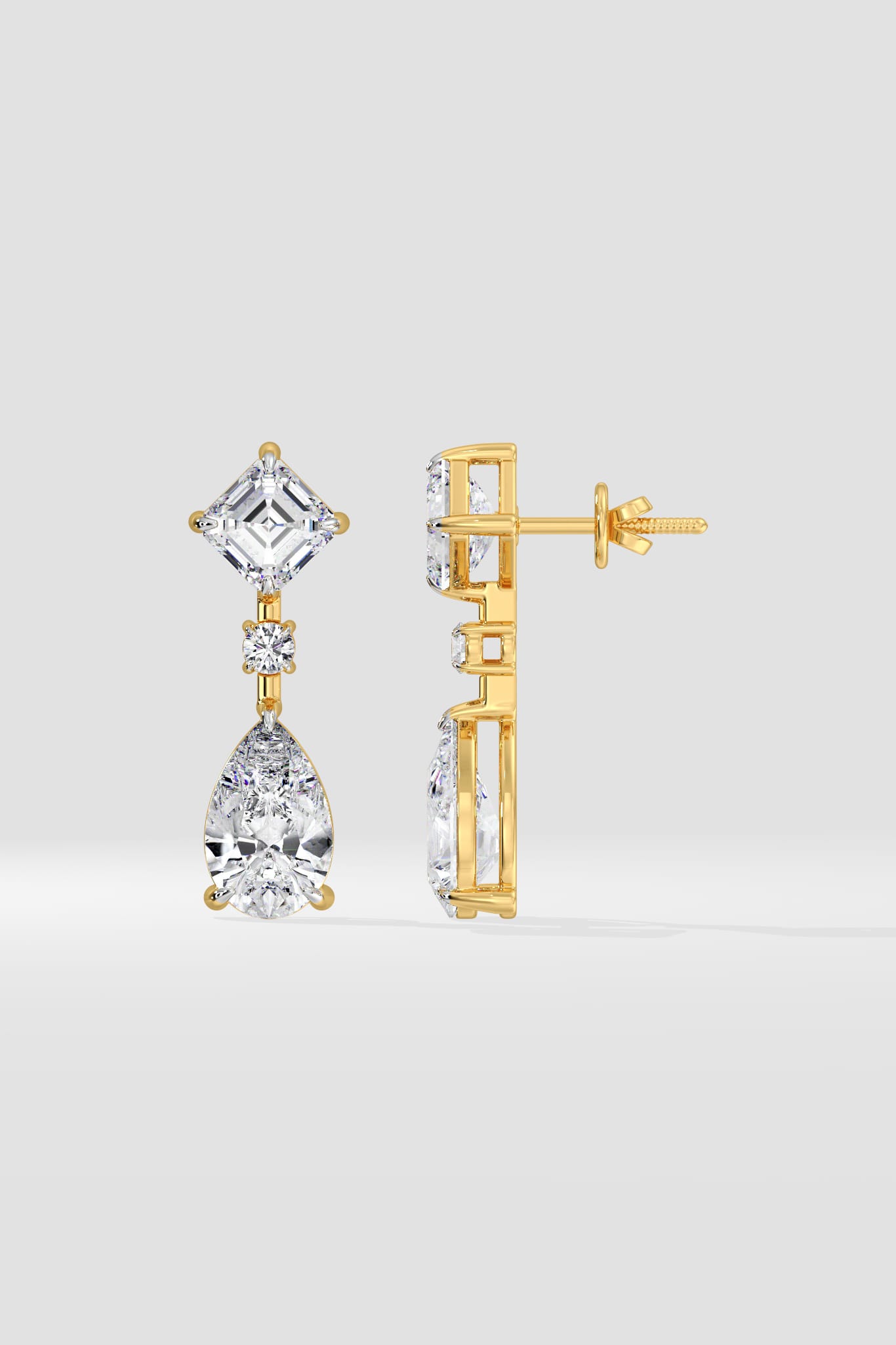 3 ct Pear Jardin Drops - House of Quadri