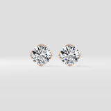 1 ct  Solitaire Studs