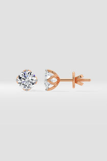 2 Ct Solitaire Studs - House of Quadri