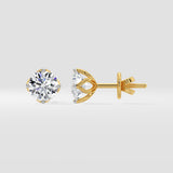 1 ct  Solitaire Studs