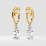 4 Ct Vinelet Danglers - House of Quadri
