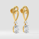 4 Ct Vinelet Danglers - House of Quadri