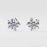 3 ct Solitaire Classic Studs