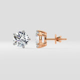 2 Ct Classic Solitaire Studs