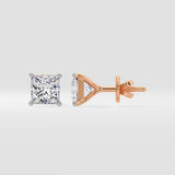 2 Ct Conical Princess Studs