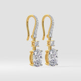 3 Ct Eterna Oval Drops