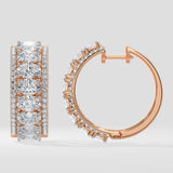 Tres Oval Hoops
