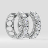 Tres Oval Hoops