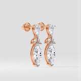 3 Ct Astrea Danglers