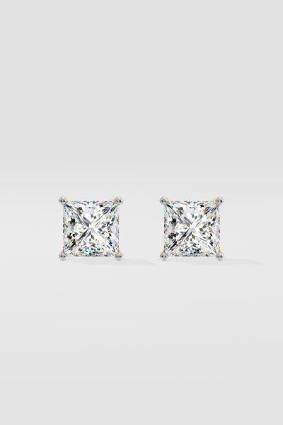 4 ct Princess Studs