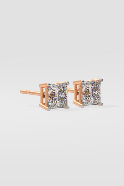 4 ct Princess Studs