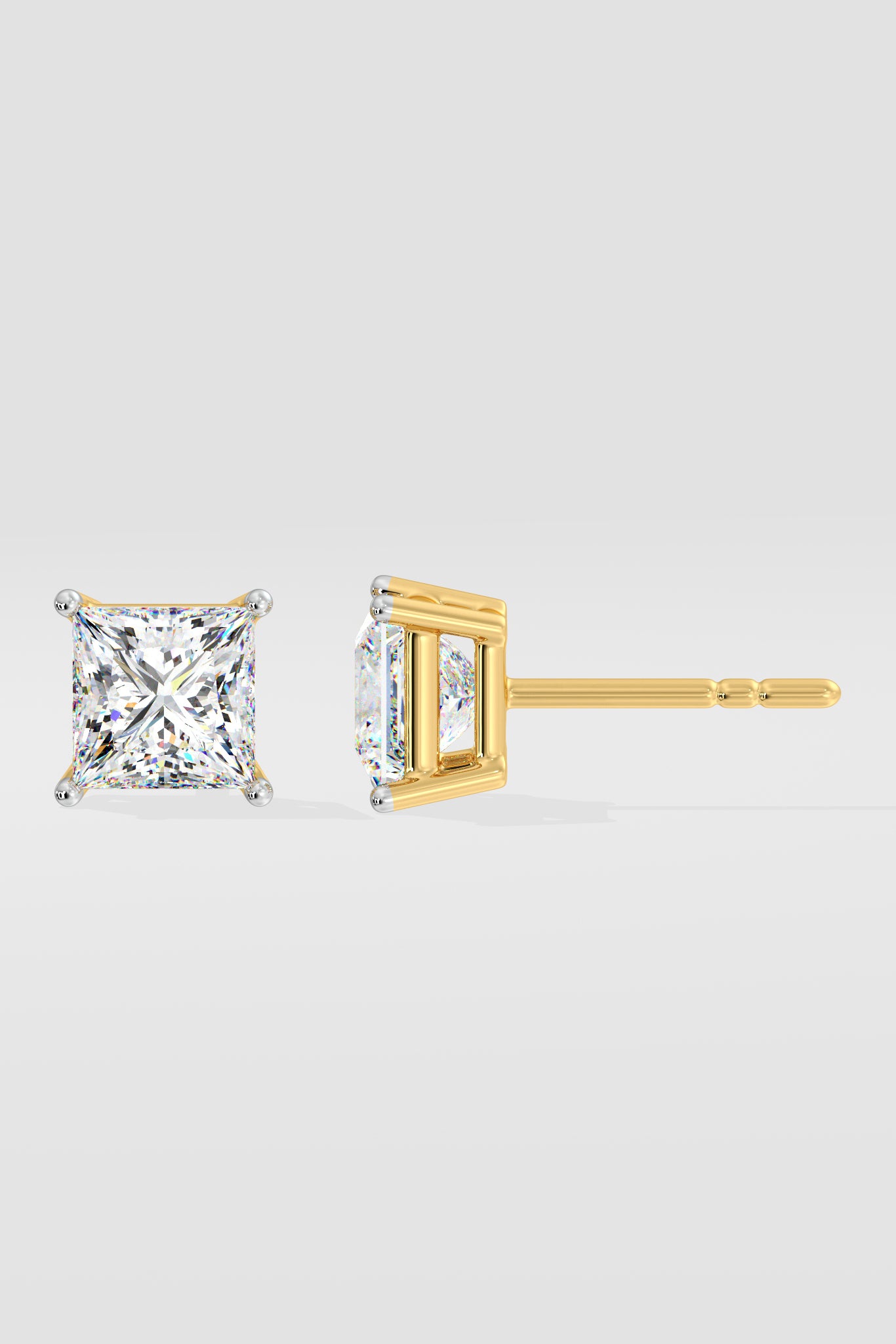 6 ct Princess Studs