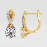 2 Ct Infinity Danglers