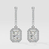 2 Ct Radiant Danglers