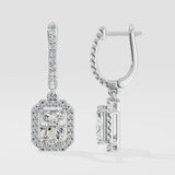 2 Ct Radiant Danglers