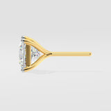 4 Ct Princess Stud