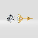 2 Ct Conical Solitaire Studs