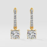 2 Ct Cushion Danglers