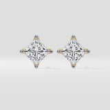 2 Ct Princess Spire Studs