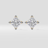 2 Ct Princess Spire Studs