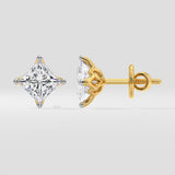 2 Ct Princess Spire Studs