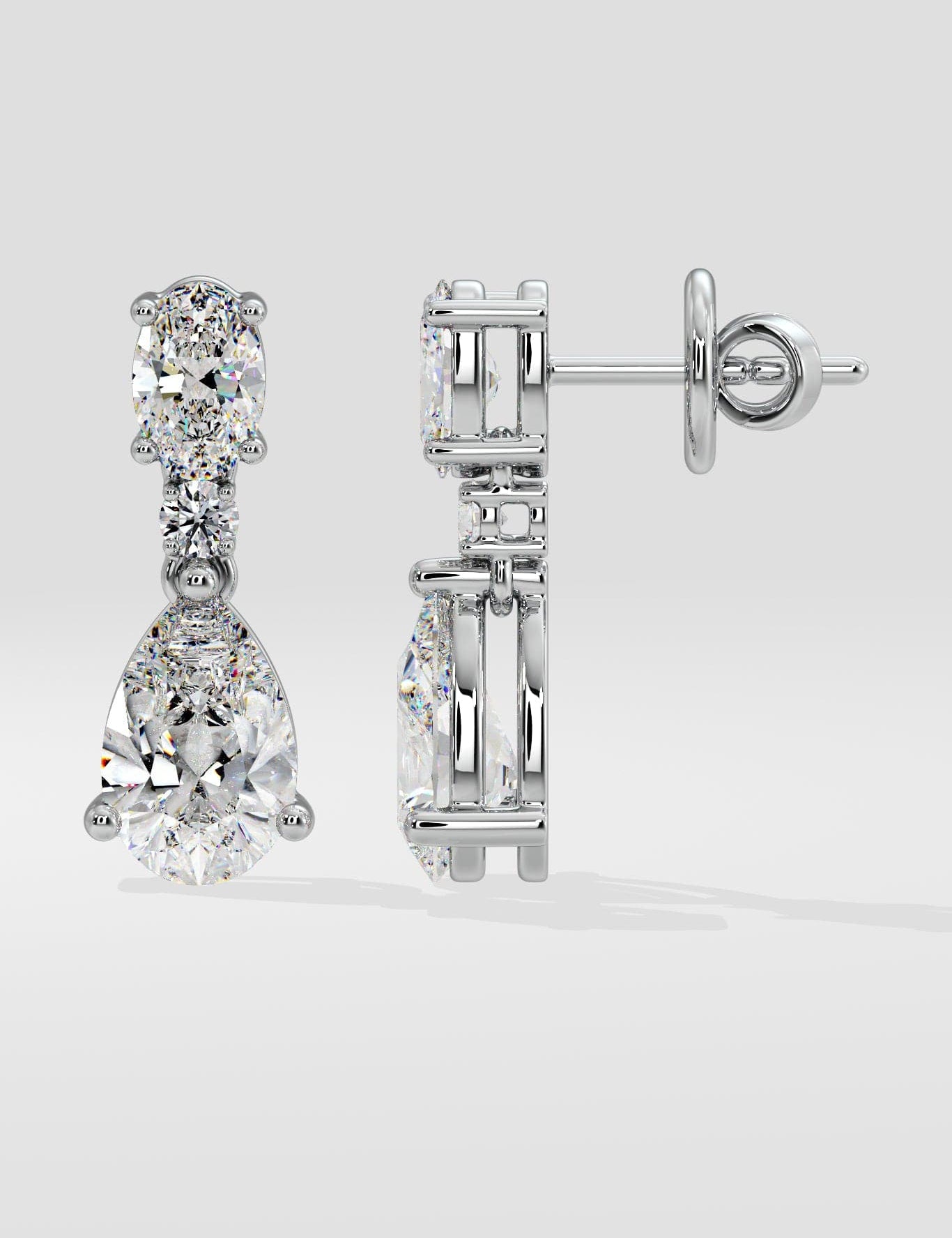Lab Grown Diamond Earrings