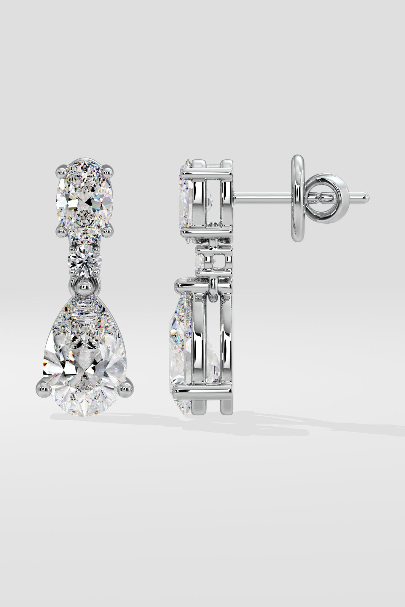 Lab Grown Diamond Earrings