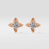 Juniper Solitaire Earrings - House of Quadri