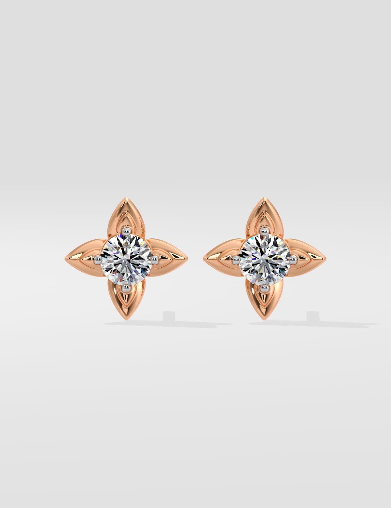 Juniper Solitaire Earrings - House of Quadri