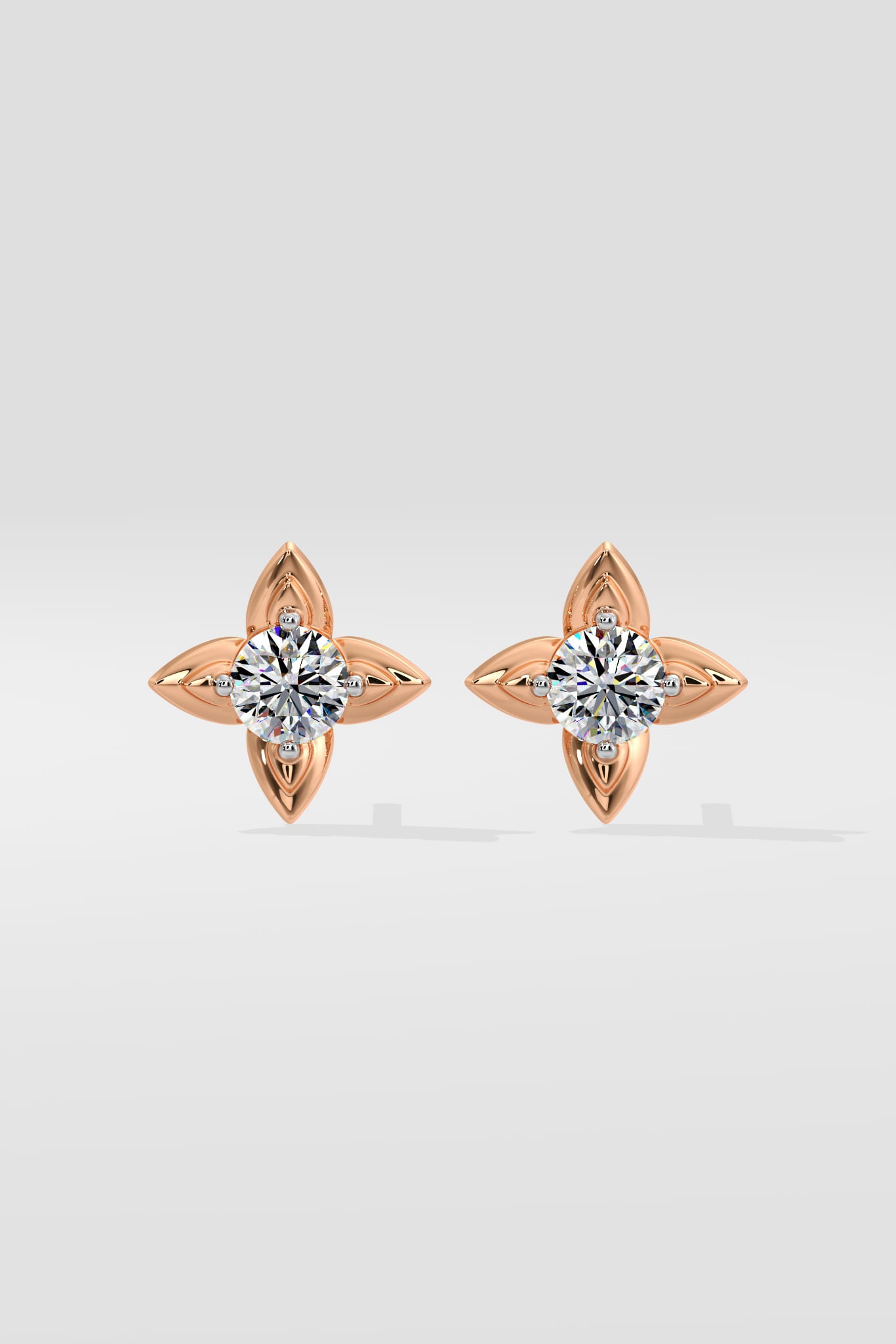 Juniper Solitaire Earrings - House of Quadri