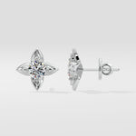 Juniper Solitaire Earrings - House of Quadri