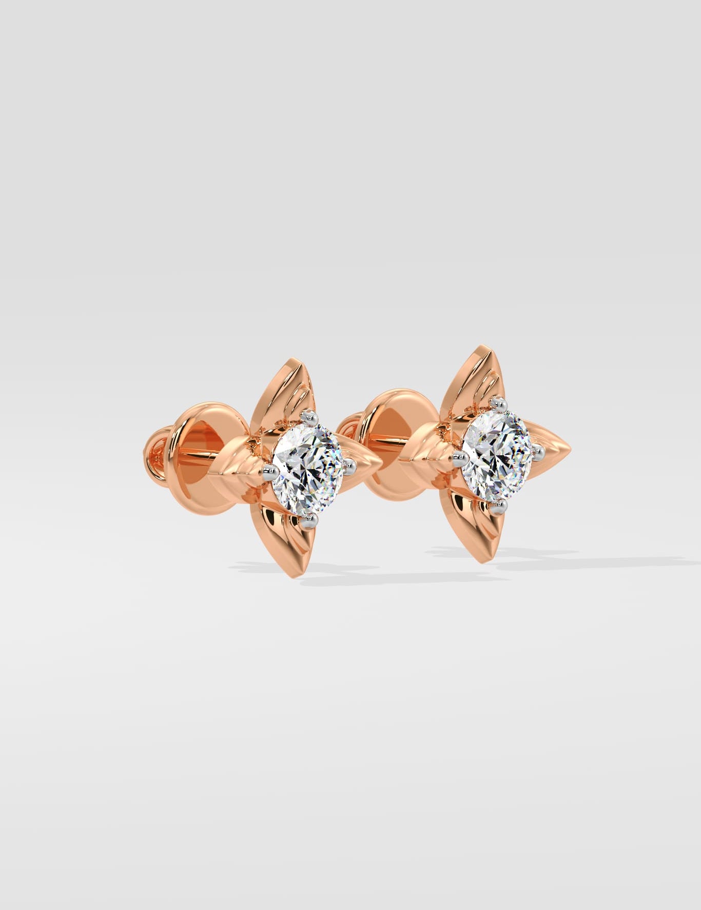 Juniper Solitaire Earrings - House of Quadri