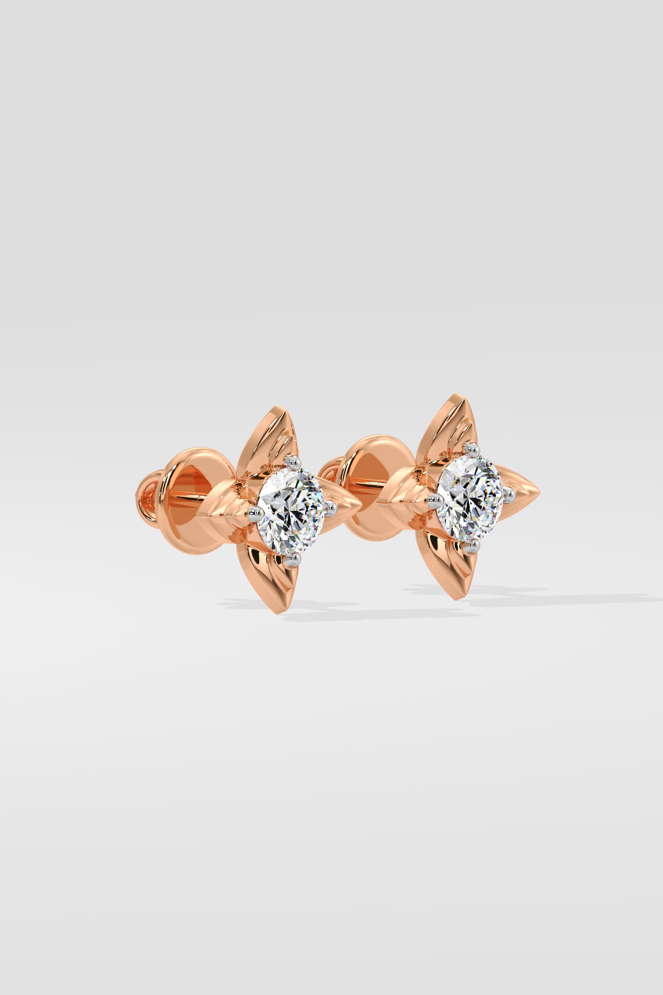 Juniper Solitaire Earrings - House of Quadri
